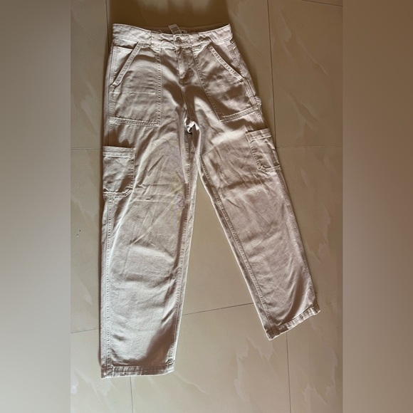 Women’s Garage Cargo pants, tan, size 00 Low waist khaki pockets comfy - Picture 9 of 15